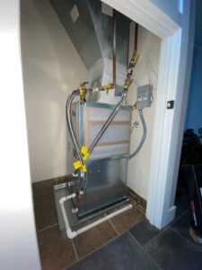 Water Source Heat Pump Installation